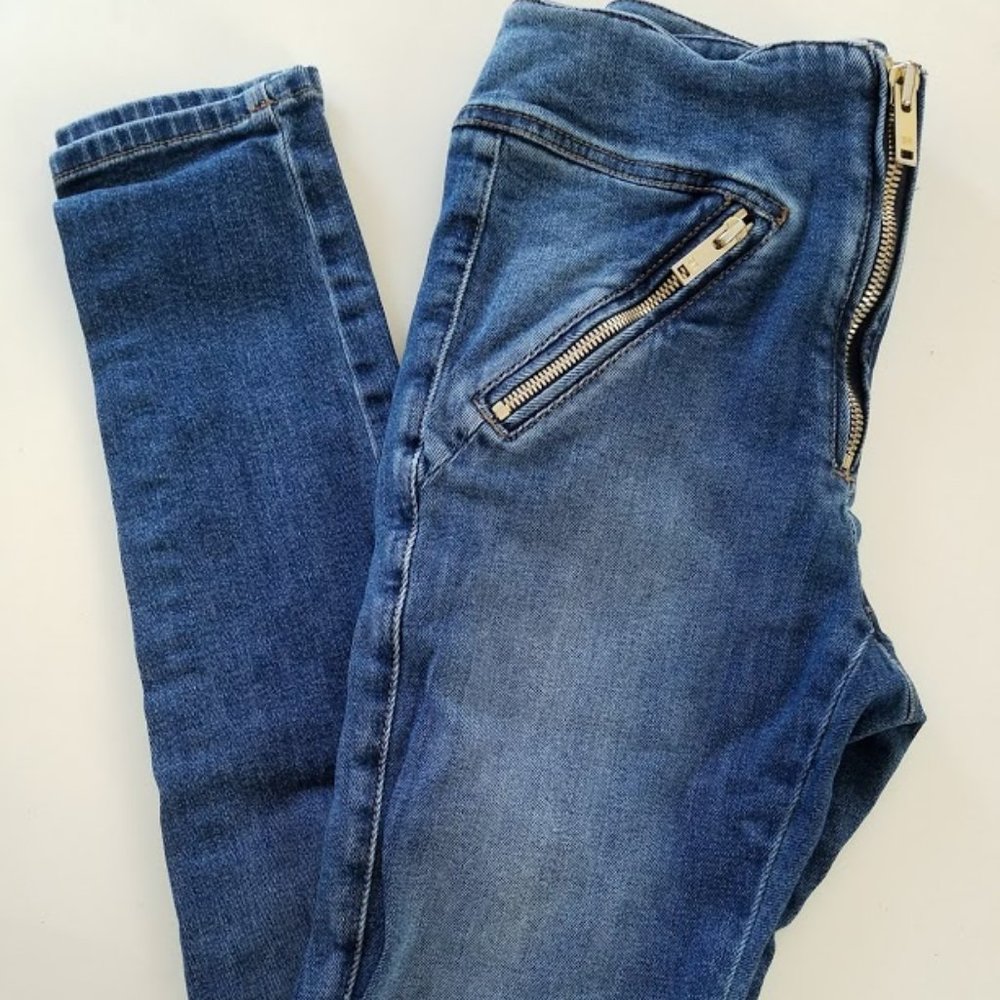 Sonya Rykiel Mid Rise Skinny Jeans